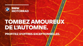 Presse & Digital – La nouvelle campagne d&rsquo;automne de BMW Motorrad France met l&rsquo;accent sur la route, pas sur les motos !