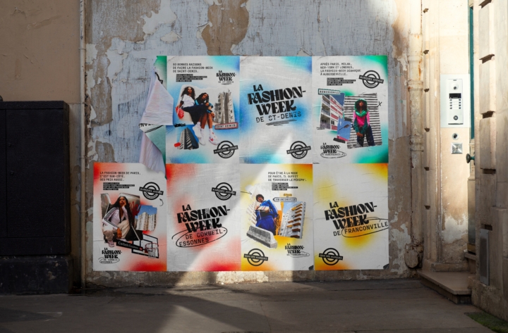 Campagne d&rsquo;Affichage-  La Fashion Week de St-Denis, Corbeil, Franconville et Aubergenville
