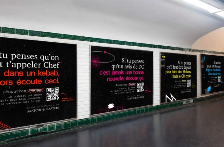 Saatchi & saatchi lance Paarkour, son podcast à destination des étudiants