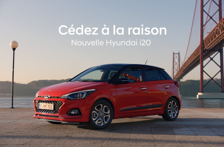 Campagne TV – Hyundai i20, Cédez à la raison