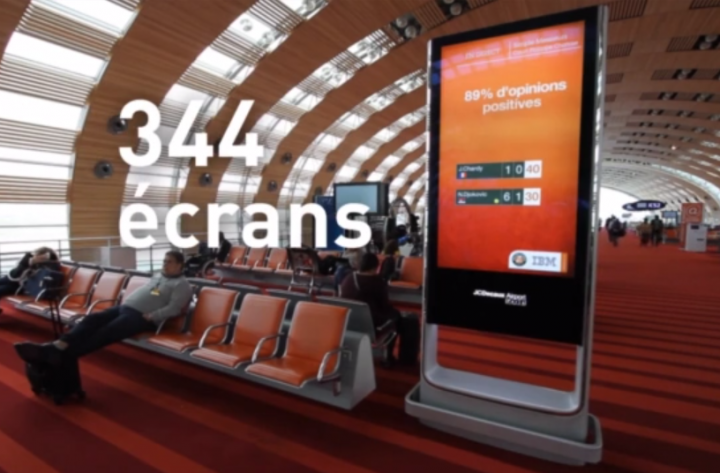 Campagne d’affichage Digital Outdoor Roland Garros