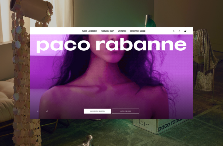 Site ecommerce – Rabanne refond son écrin digital monde
