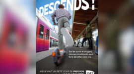 SNCF Gare & Connexions dit STOP aux comportements à risque !