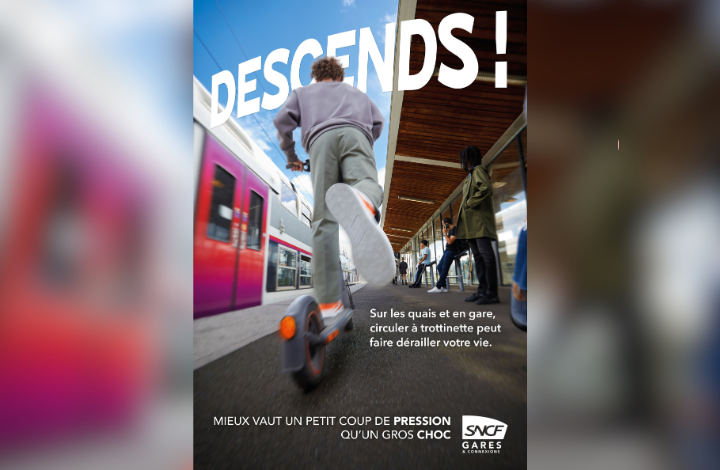 SNCF Gare & Connexions dit STOP aux comportements à risque !