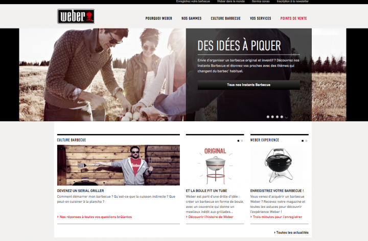 Campagne digital – Site web