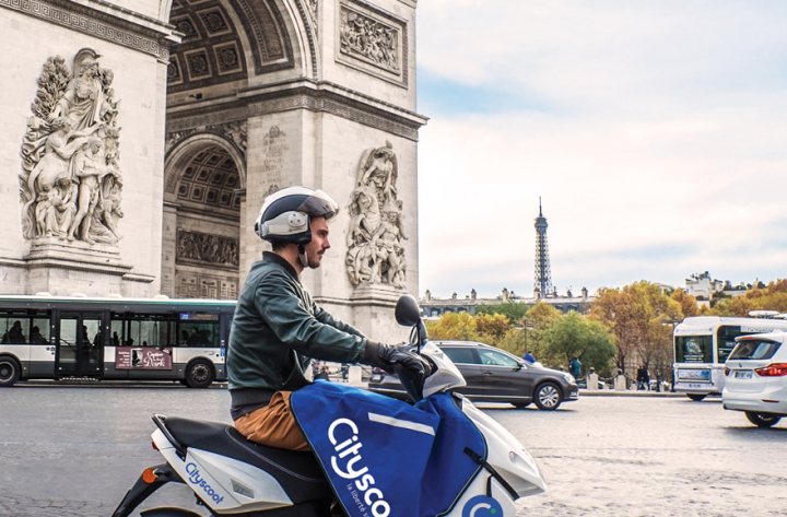 Une nouvelle identité et un nouveau territoire de marque pour Cityscoot / Digital et Print
