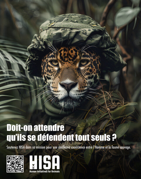 Campagne de communication-Animaux en Armes