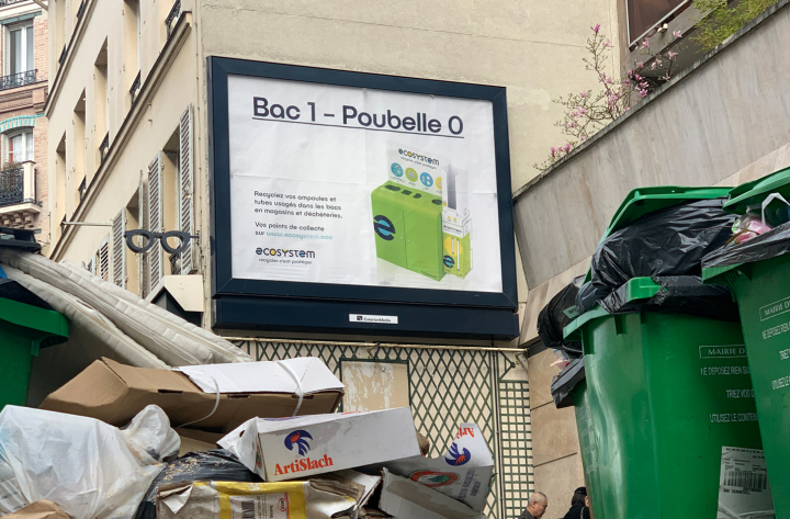 Campagne d&rsquo;affichage pour le recyclage des ampoules