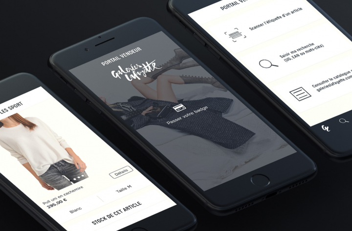 Application vendeur