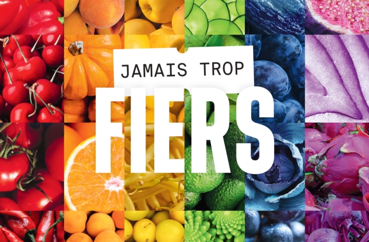 Les fruits et légumes frais sont jamais trop fiers