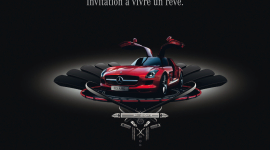 MERCEDES SLS AMG & IPAD