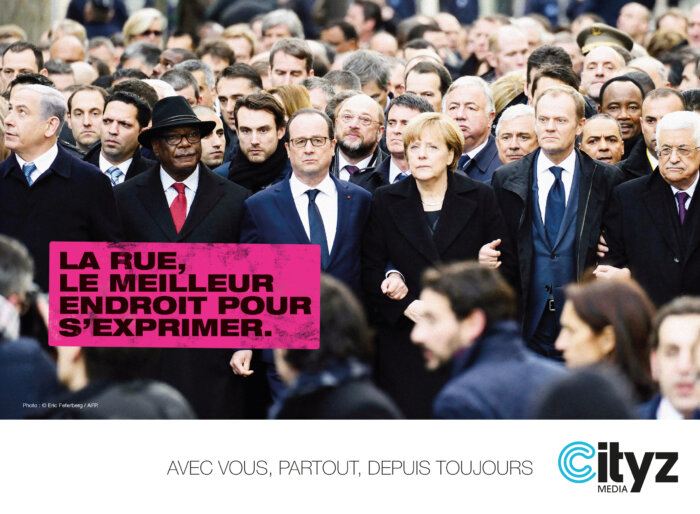 Campagne Affichage – La Rue, le meilleur endroit pour s&rsquo;exprimer.