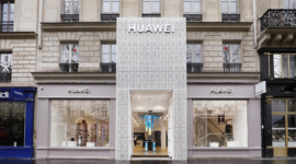 Design 1er flagship Huawei en France
