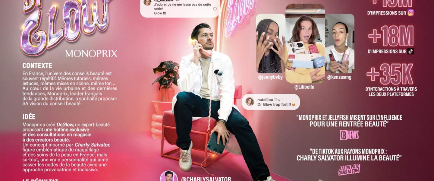 Influence : comment Monoprix a vu ses chiffres et ses likes glow up !