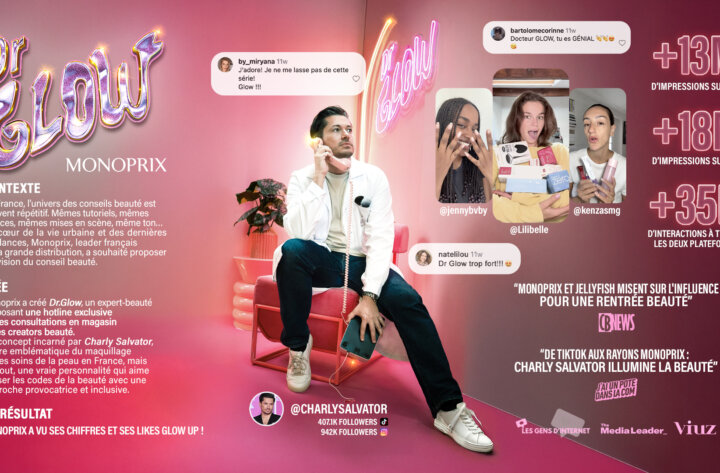 Influence : comment Monoprix a vu ses chiffres et ses likes glow up !