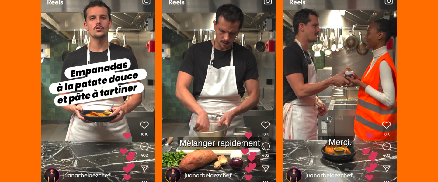 Campagne digitale-Les banques alimentaires appellent au don avec des recettes immangeables