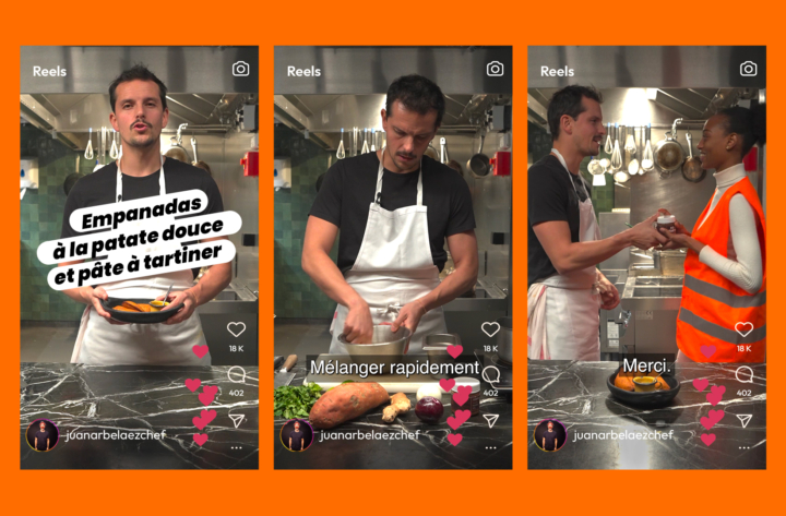 Campagne digitale-Les banques alimentaires appellent au don avec des recettes immangeables