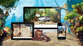Site événementiel – KIA Croods