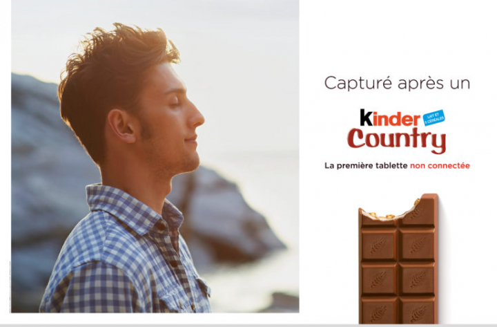 Capturé après un Kinder Country