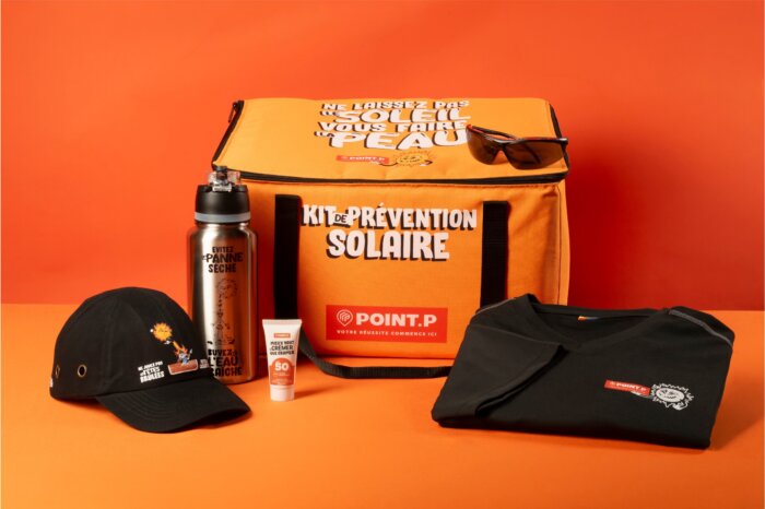 POINT.P et Havas Paris poursuivent leur engagement pour la santé des artisans avec le premier kit de prévention solaire