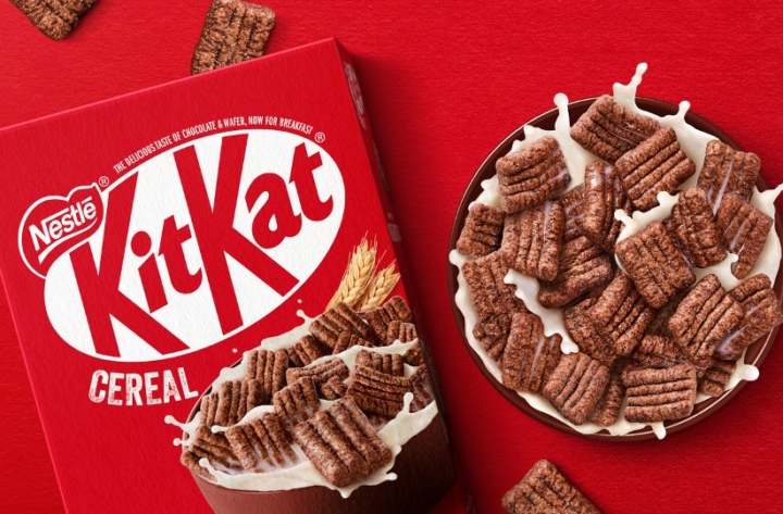 Packaging Design Kit Kat Cereal