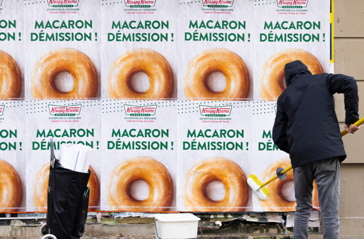Campagne d&rsquo;affichage- Krispy Kreme arrive en France pour vous faire changer de régime