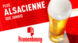 Kronenbourg joue sur les mots