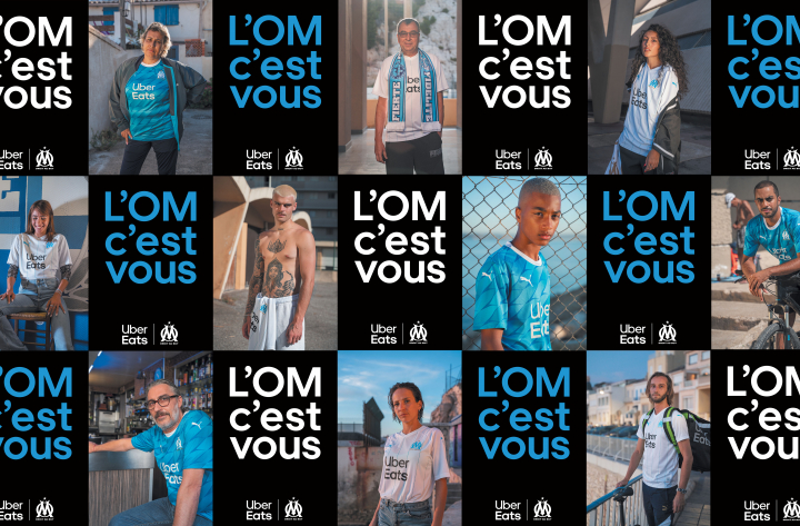 Campagne d&rsquo;affichage – Partenariat Olympique de Marseille