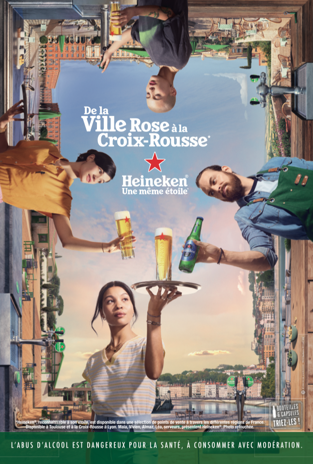 Des paillotes aux rooftops, d’est en ouest : Heineken®, une même étoile.