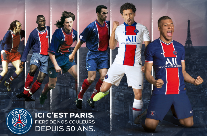 Campagne 50 ans du Paris Saint-Germain