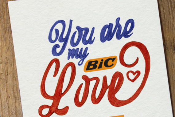 Influencia : Bic loves you…