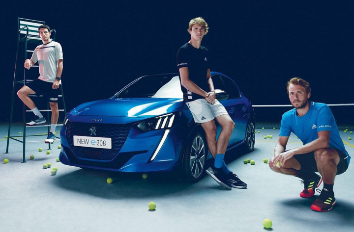 Lancement du film de la Nouvelle e208 pour Roland Garros