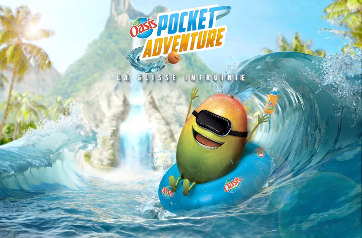 Expérience VR, Réalité virtuelle, website, événementiel, Oasis Pocket Adventure