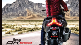 WNP accompagne KYMCO pour le lancement de l’AK 550 – #FOLLOWME campagne digitale, presse et instore