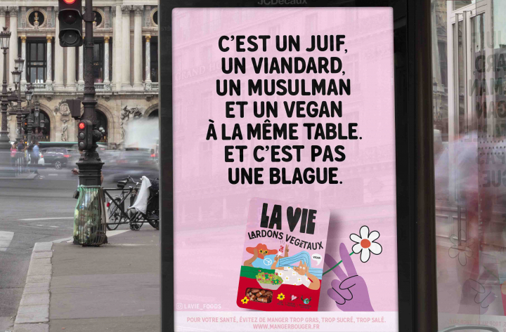 Campagne nationale – Lancement de lardons 100% végétaux