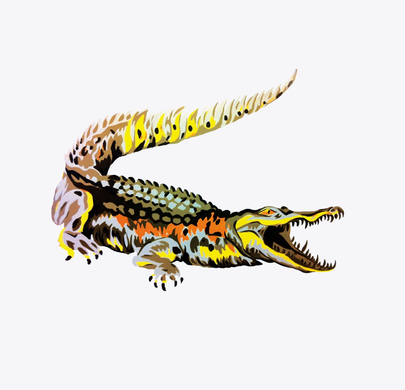 Identite de marque Branding Redonner a voir le crocodile dandy Lacoste Seenk agence Design