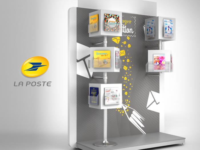 LA POSTE / Gamme produits carterie particuliers
