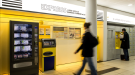Nouveau concept de bureaux de Poste