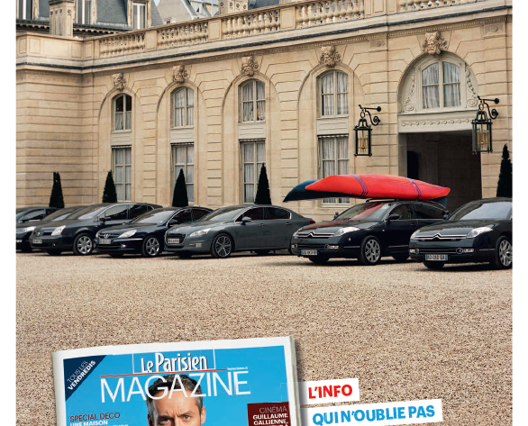 L’info qui n’oublie pas que c’est le week-end – campagne d’affichage
