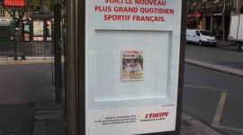 Le plus grand quotidien sportif – Campagne d&rsquo;affichage et film viral