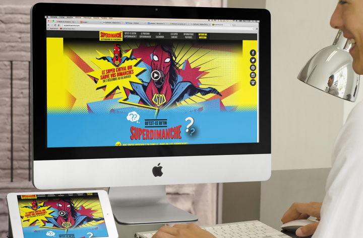 Mini-site événementiel – Super Dimanche