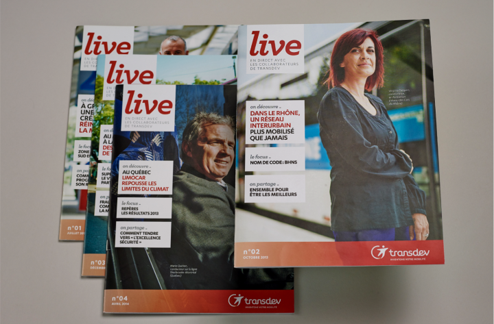 Live, le magazine interne