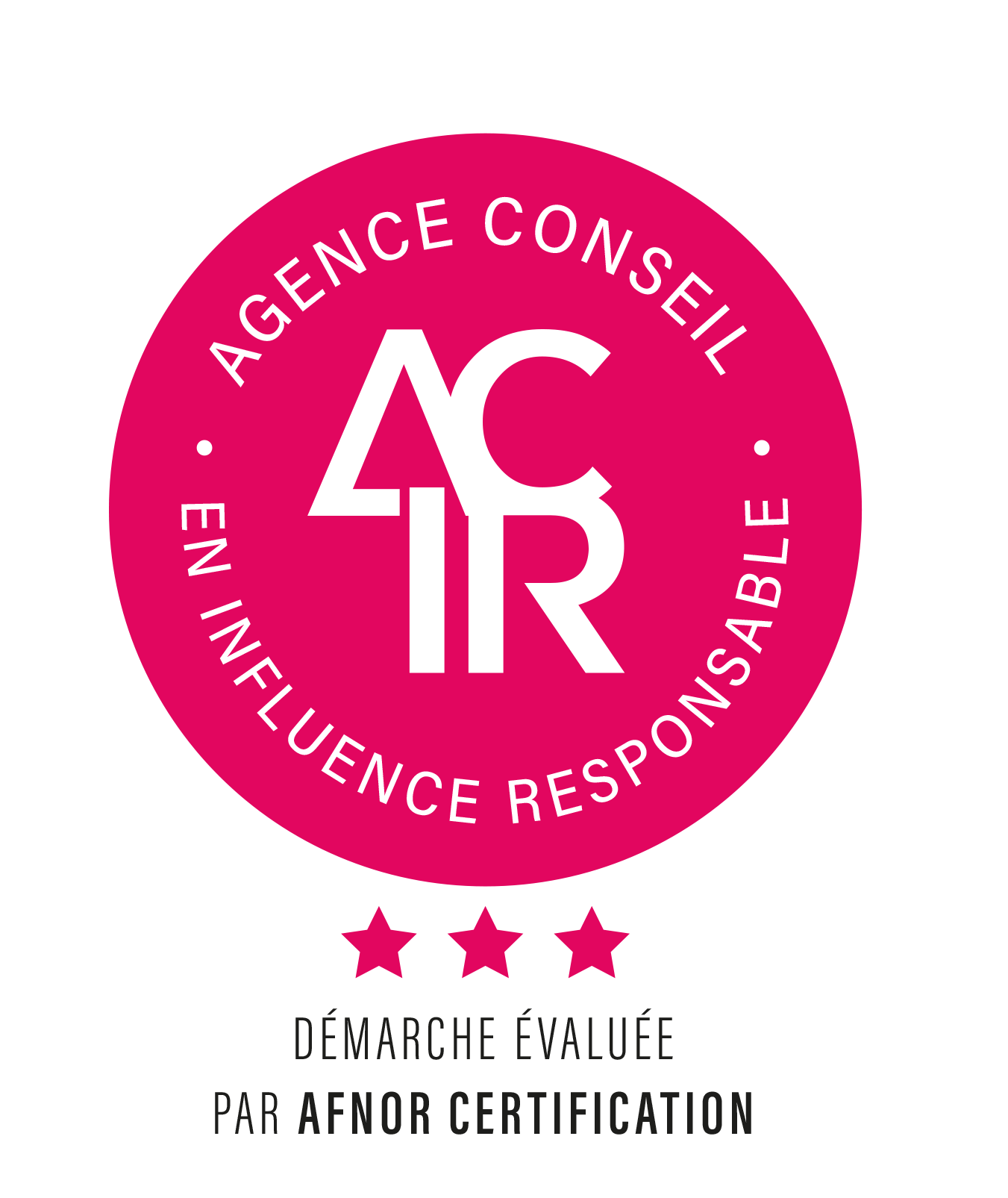 e-label Agences Conseil en Influence Responsable ***