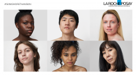 LES PROBLÈMES DE PEAU SONT PLUS SÉRIEUX QUE VOUS NE LE PENSEZ,  DÉCLARE LA ROCHE-POSAY DANS SA TOUTE PREMIÈRE CAMPAGNE DE MARQUE.