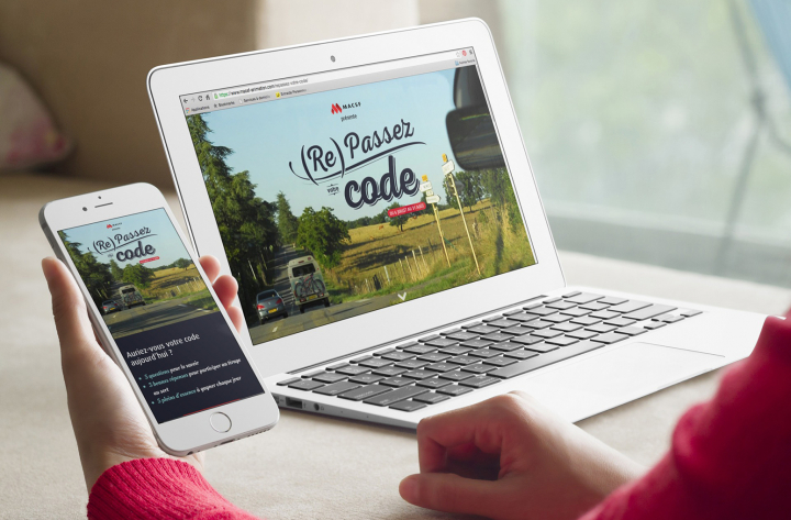 Site jeu concours – (Re)Passez votre code