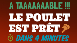 MAîTRE COQ – À TAAAAAAABLE !