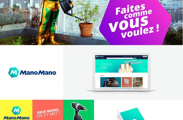 Identité de marque – Branding – Libérer le monde  du bricolage