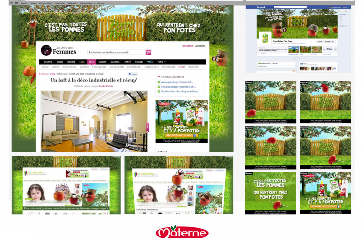 Animation Facebook Pom&rsquo;potes