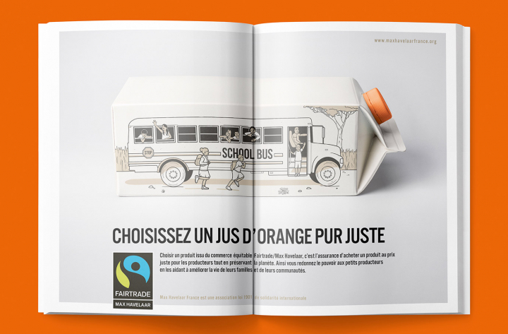 Campagne de publicité presse et digitale