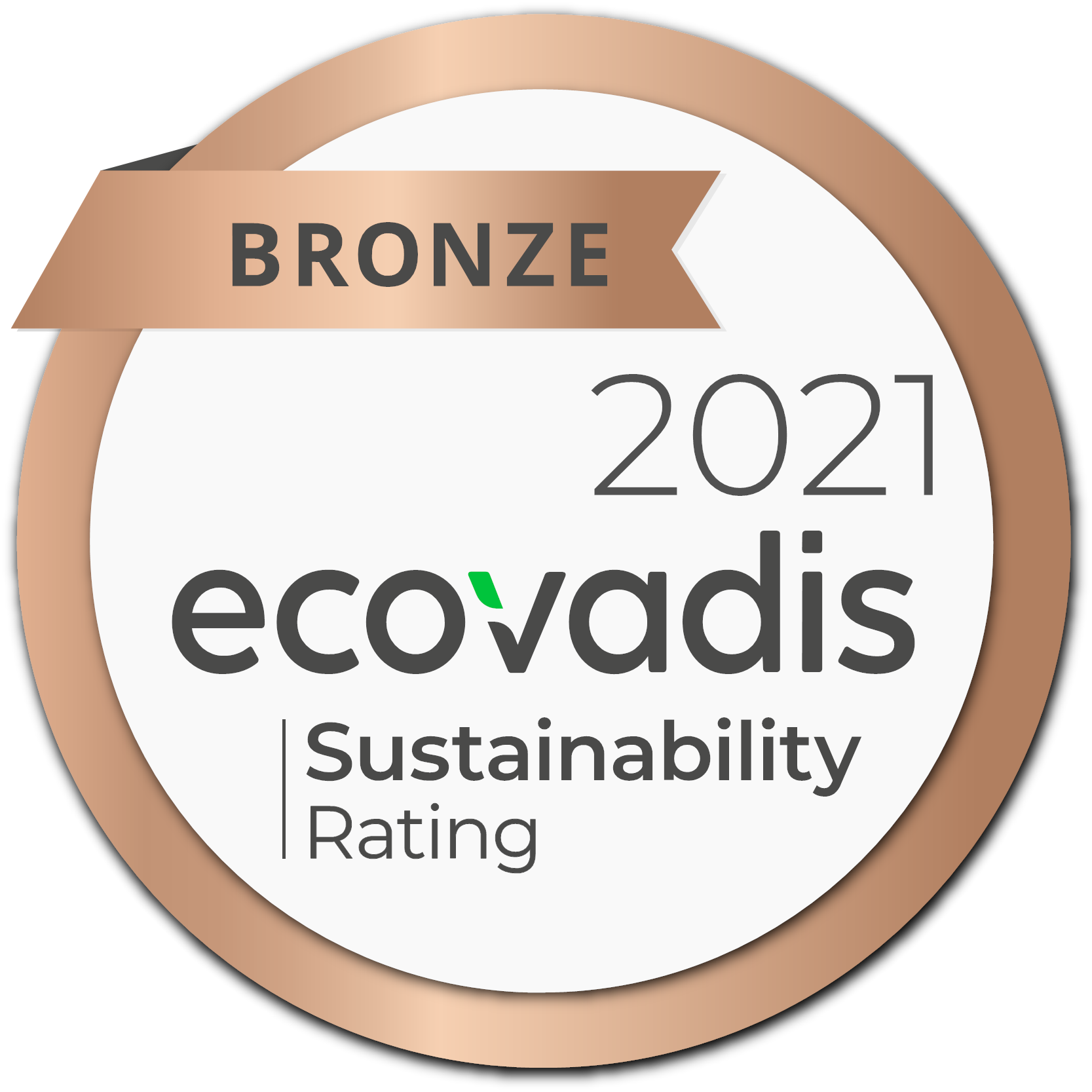 EcoVadis 2021 - Bronze